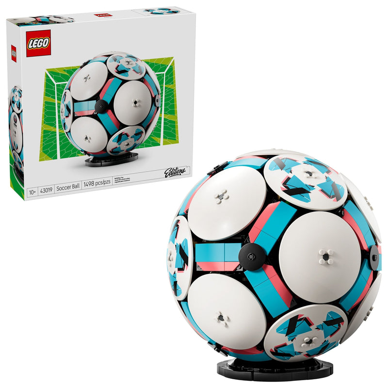 LEGO Editions Soccer Ball - 43019, 1498-pcs, Ages 10+ F9