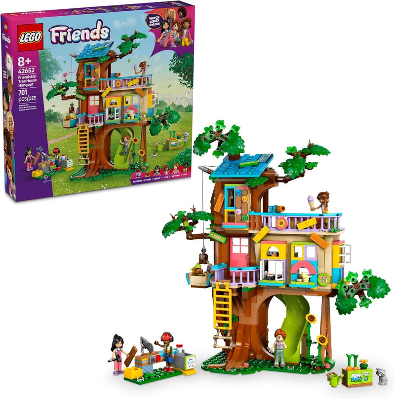 LEGO Friends Friendship Tree House Hangout Set - 42652, 701-pcs, Ages 8+ L0