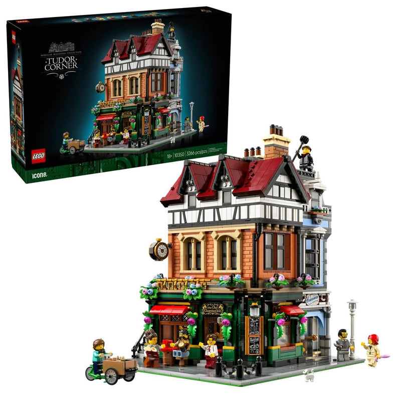 LEGO Icons Tudor Corner - 10350, 3266-pcs, Ages 18+ Z2