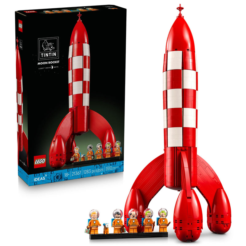 LEGO Ideas Tintin Moon Rocket 21367 D4