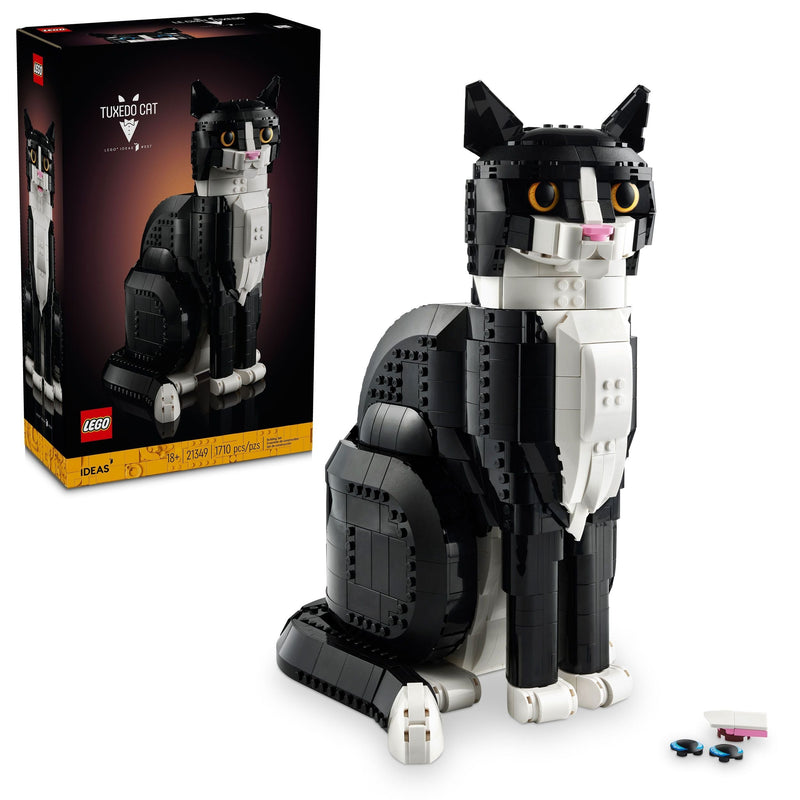 LEGO Ideas Tuxedo Cat - 21349, 1710-pcs, Ages 18+ S4