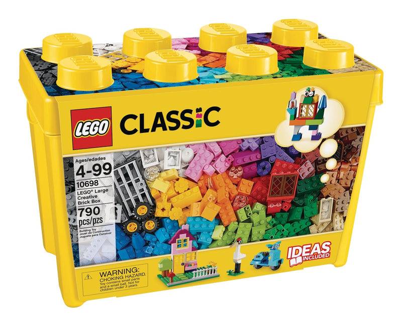 LEGO Large Classic Creative Brick Box Building Toy Kit - 790-pcs, Ages 4+ S9