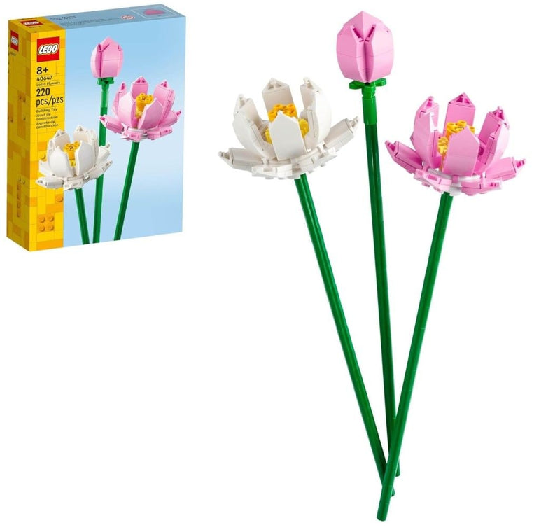 LEGO Lotus Flowers Building Set - 40647, 220-pcs, Ages 8+ U5