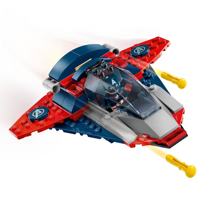 LEGO Marvel 76319 Captain America vs. Thanos for Ages 4+, 107-pc A3
