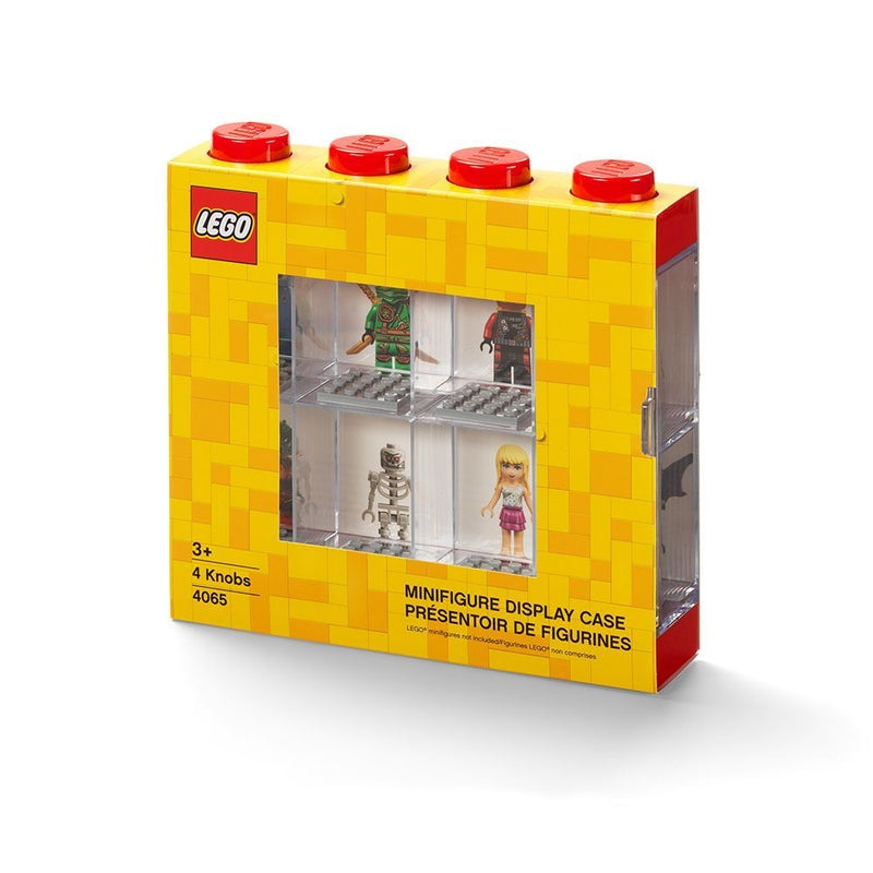 LEGO Minifigure 8-Figure Blue Display Case for Ages 5+ Y0