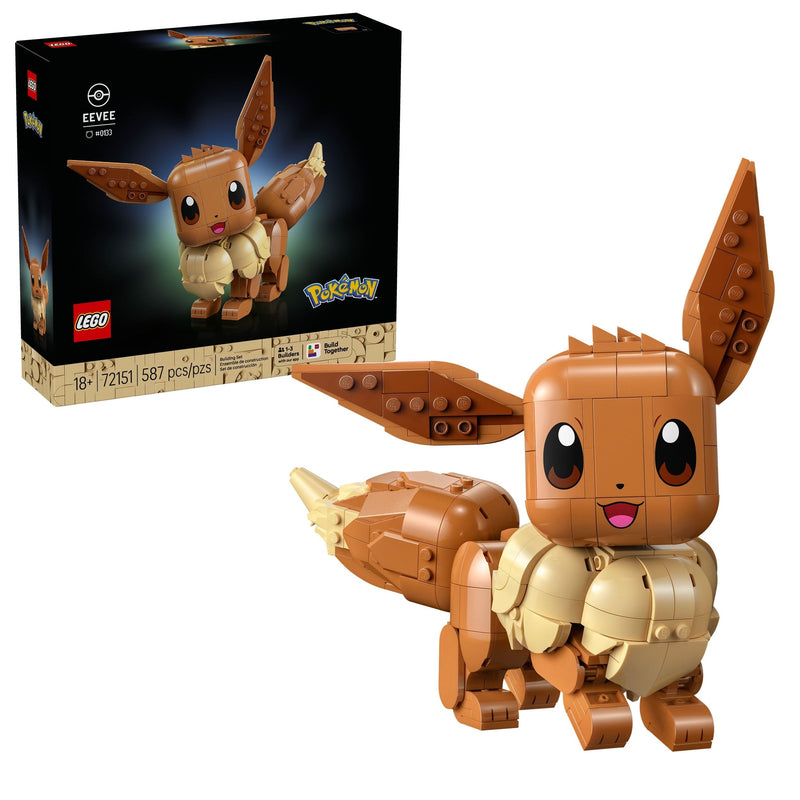 LEGO Pokémon Eevee 72151 X3