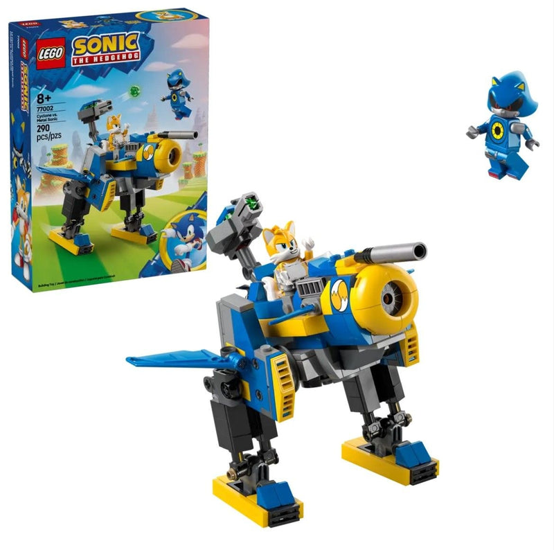LEGO Sonic Cyclone vs. Metal Sonic - 77002, 290-pcs, Ages 8+ N4