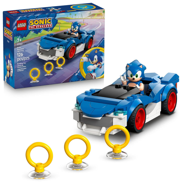 LEGO Sonic The Hedgehog Sonic: Speedster Lightning - 77117, 126-pcs, Ages 7+ Y8