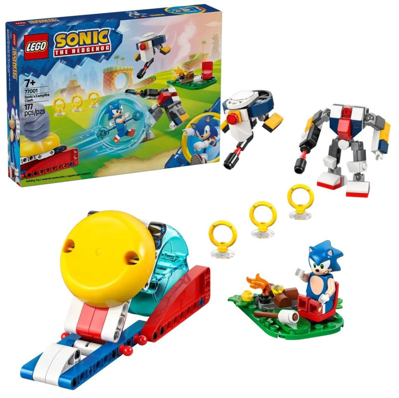 LEGO Sonic The Hedgehog Sonic's Campfire Clash - 77001, 177-pcs, Ages 7+ H1