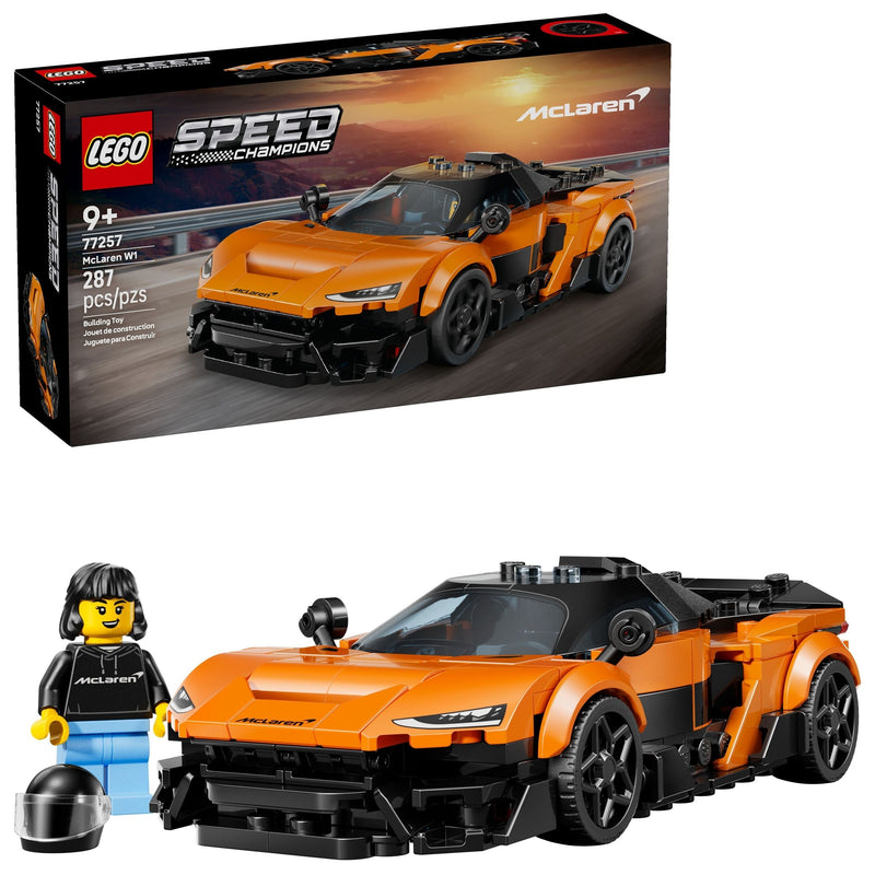 LEGO Speed Champions Mclaren W1 - The Real Supercar 77257, 287-pcs, Ages 9+ A1
