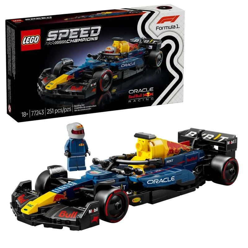 LEGO Speed Champions Oracle Red Bull Racing RB20 F1 Race Car - 77243, 251-pcs, Ages 18+ Y5