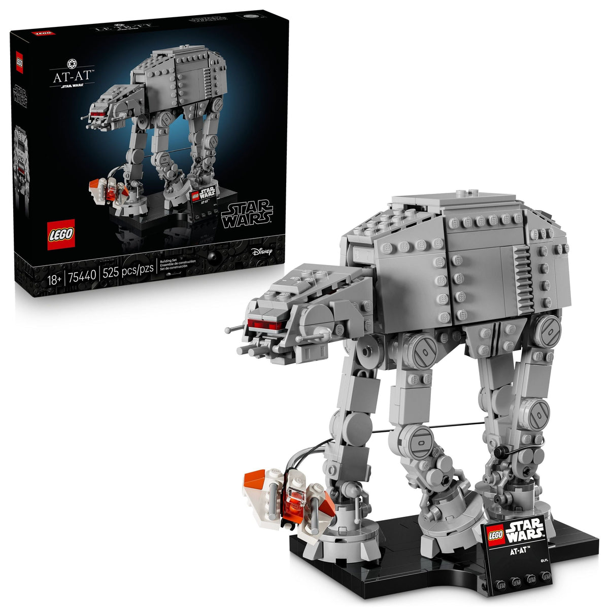 LEGO Star Wars AT-AT Walker Toy Building Set - 75440, 525-pcs, Ages 18+