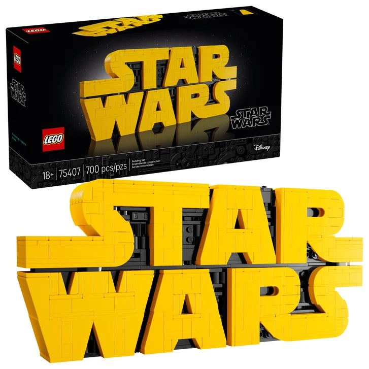 LEGO Star Wars Brick-Built Star Wars Logo Sign 75407 A9
