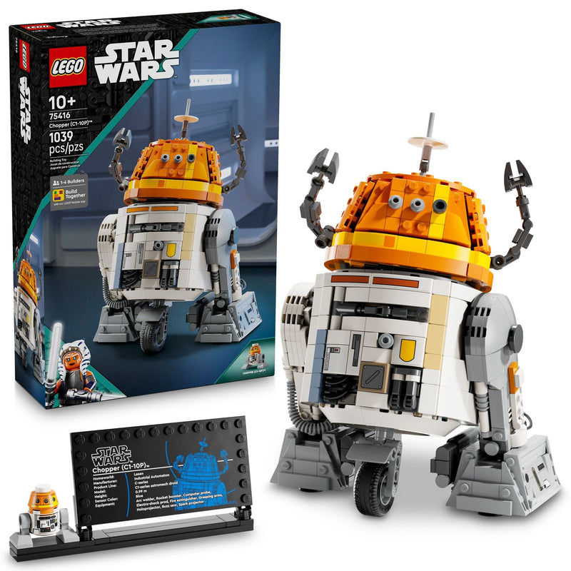 Lego Star Wars Chopper (C1-10P) Astromech Droid - 75416, 1039-pcs, Ages 10+ U2