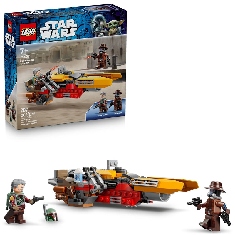 LEGO Star Wars Cobb Vanth’s Speeder Toy Building Set - 75437, 207-pcs, Ages 7+ G8