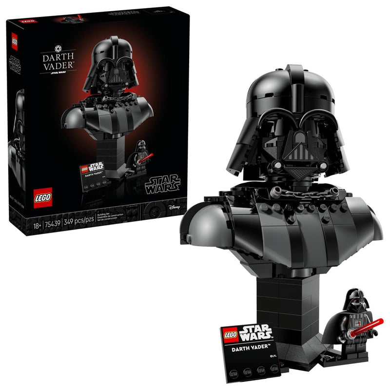 LEGO Star Wars Darth Vader Bust - 75439, 349-pcs, Ages 18+ G0
