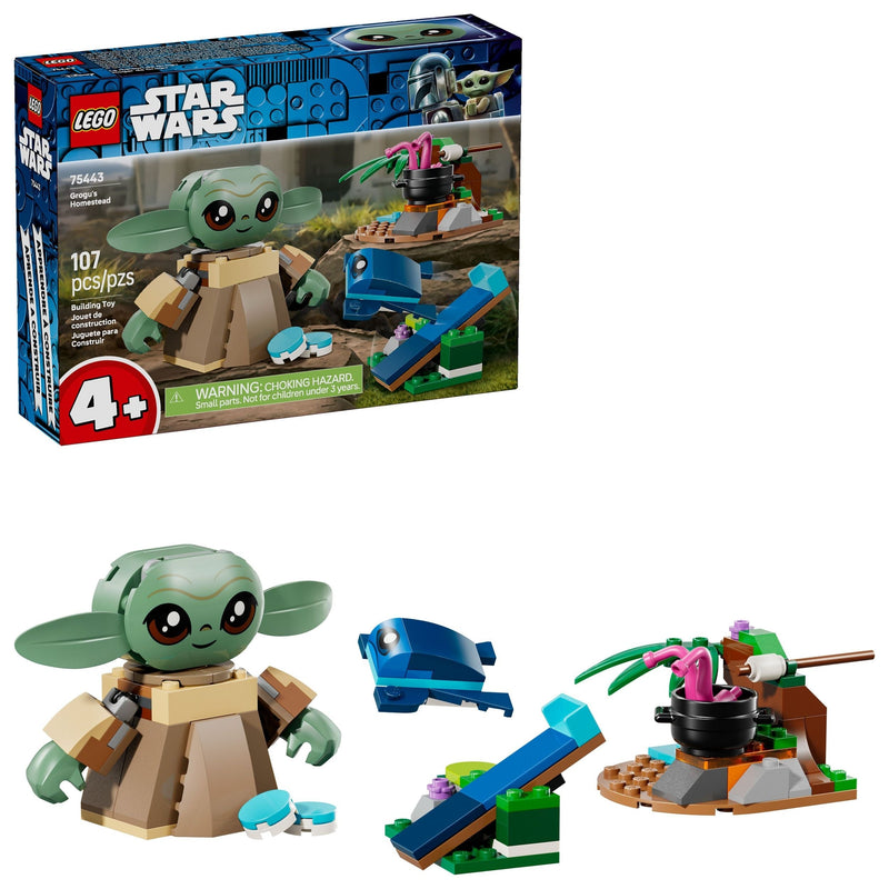 LEGO Star Wars Grogu’s Homestead Building Set - 75443, 107-pcs, Ages 4+ B8