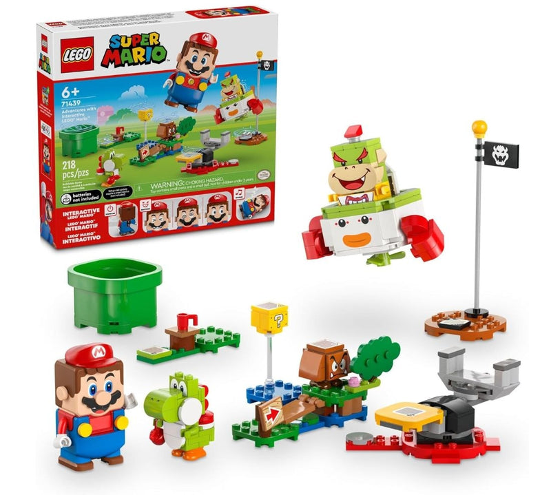 LEGO Super Mario Adventures with Interactive LEGO Mario Playset - 71439, 218-pcs, Ages 6+ L5