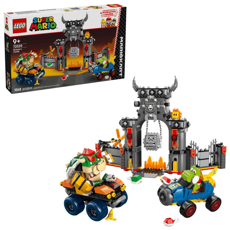 LEGO Super Mario Mario Kart – Bowser's Castle - 72039, 1068-pcs, Ages 9+ J9