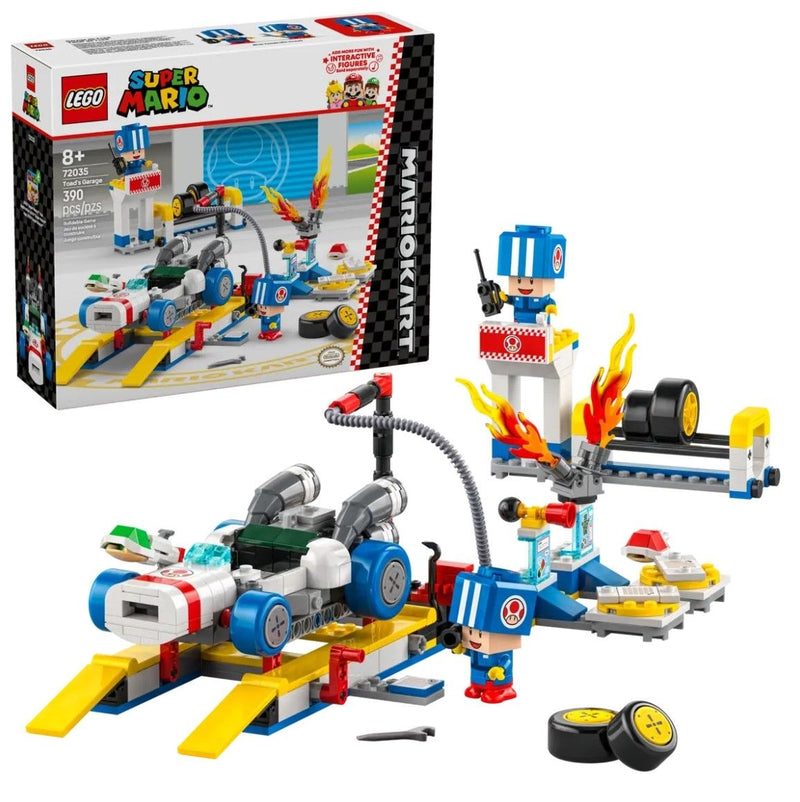 LEGO Super Mario: Mario Kart Toad's Garage - 72035, 390-pcs, Ages 8+ U8