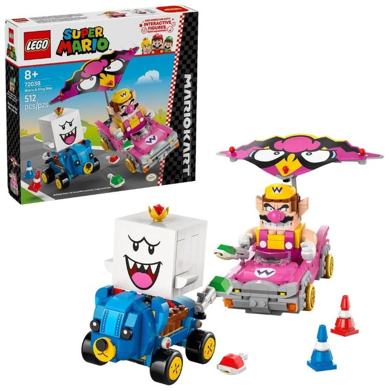 LEGO Super Mario Mario Kart – Wario & King Boo - 72038, 512-pcs, Ages 8+ P2