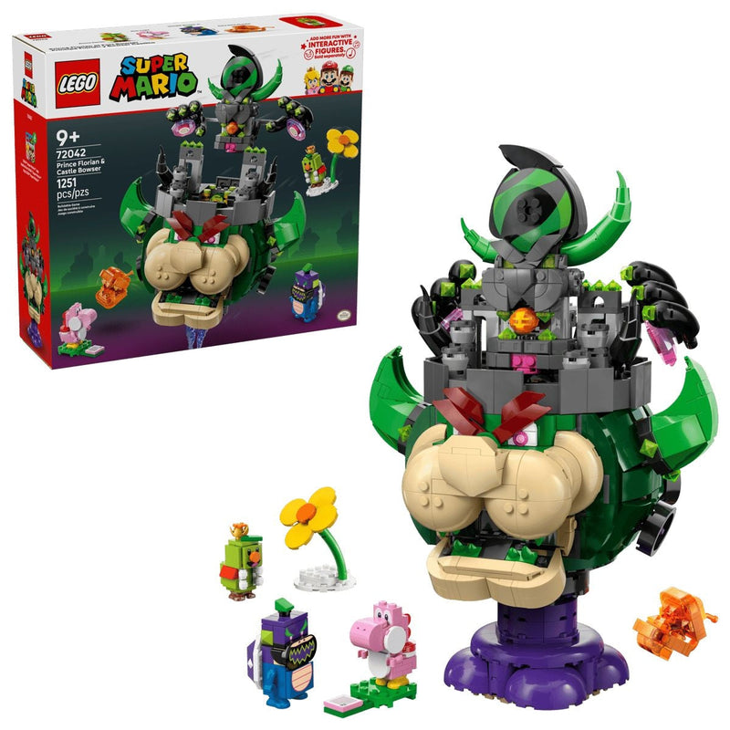 LEGO Super Mario Prince Florian & Castle Bowser - 72042, 1251-pcs, Ages 9+ D5