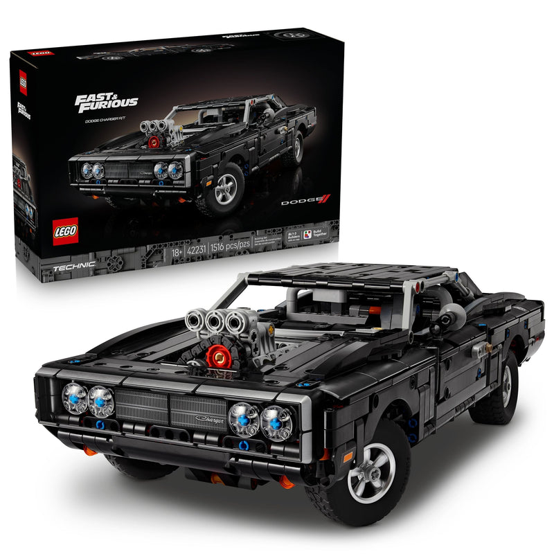 LEGO Techinc Fast and Furious Dodge Charger R/T Car 42231 H4