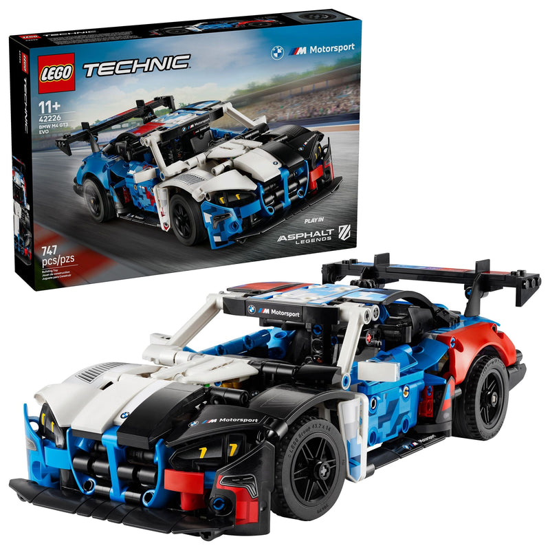 LEGO Technic BMW M4 GT3 EVO Race Car - 42226, 747-pcs, Ages 11+ J0