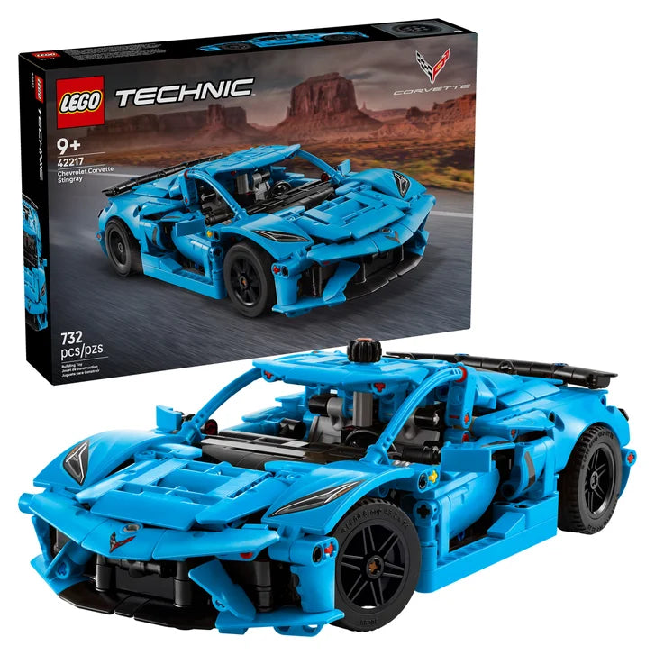 LEGO Technic Chevrolet Corvette Stingray Blue 42217 F3