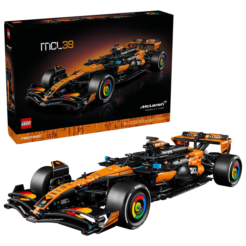 LEGO Technic McLaren MCL39 Formula 1 Car Building Set - 42228, 1675-pcs, Ages 18+ N9