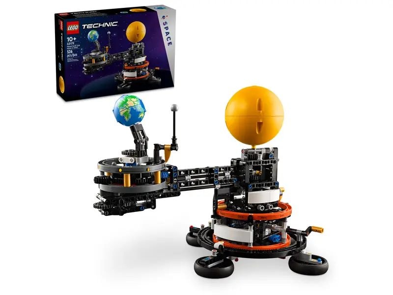 LEGO Technic Planet Earth and Moon in Orbit - 42179, 526-pcs, Ages 10+ H6