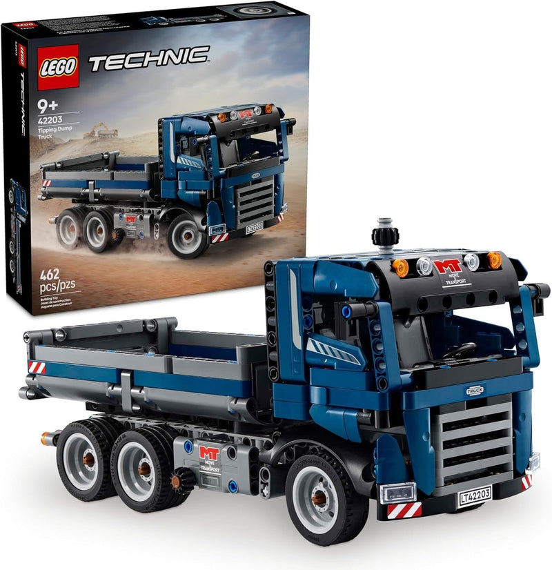 LEGO Technic Tipping Dump Truck Building Set - 42203, 462-pcs, Ages 9+ Y7