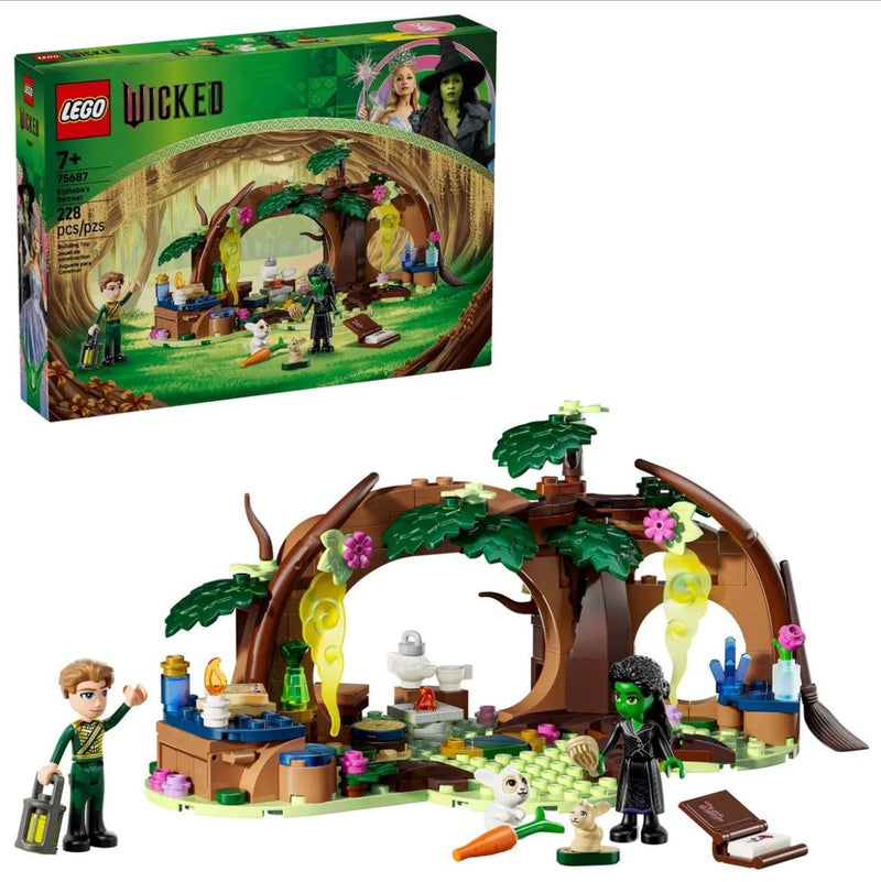 LEGO Wicked Elphaba’s Retreat - 75687, 228-pcs, Ages 7+ S0