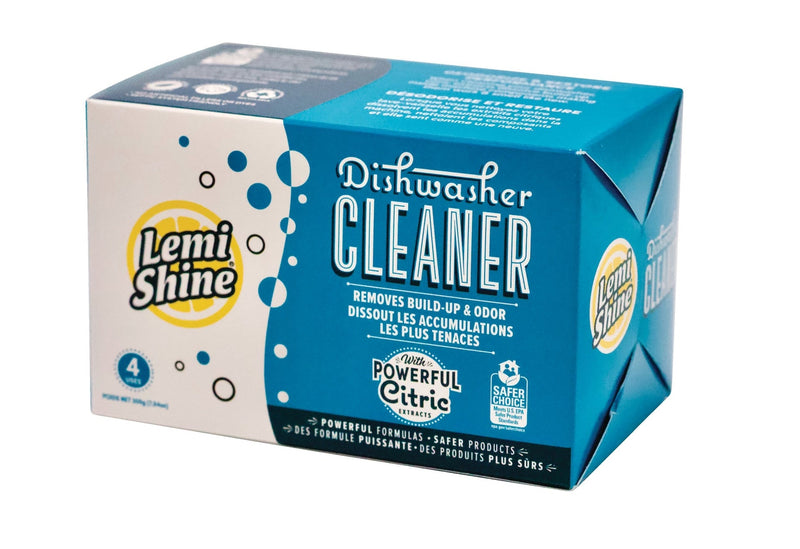 Lemi Shine Dishwasher Cleaner, Fresh Lime Scent, 4-pk Y6