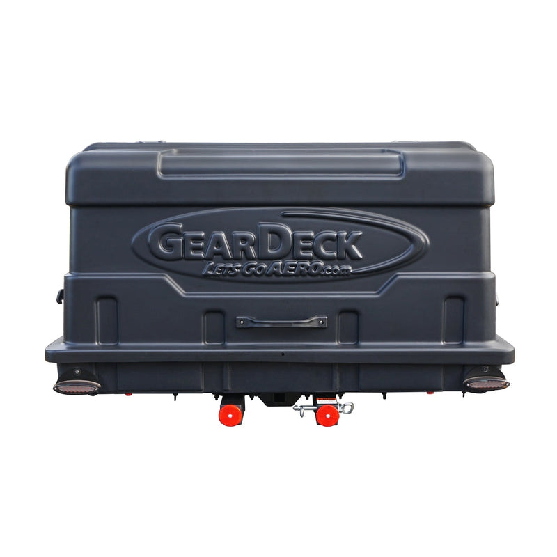 Let`s Go Aero GearDeck Slideout Cargo Carrier with LED, Black, 17-cu.ft D5