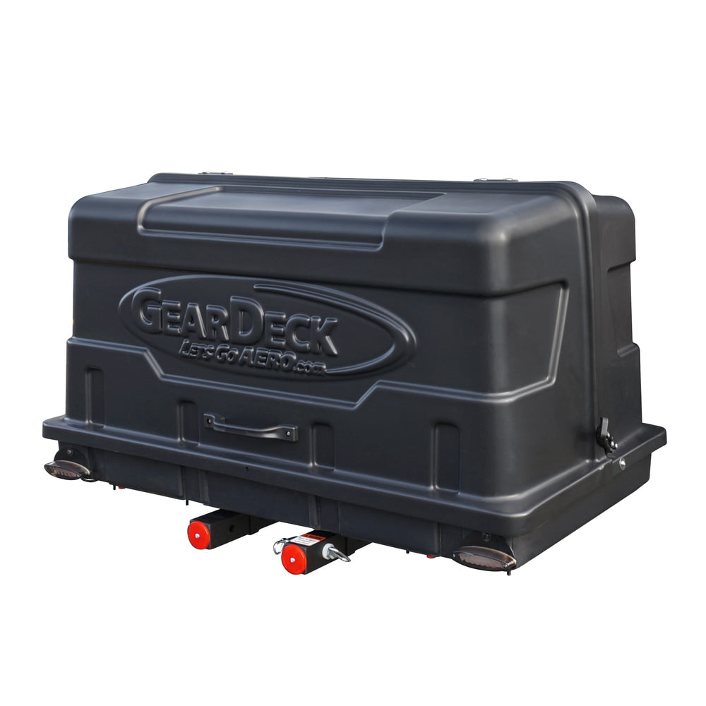 Let`s Go Aero GearDeck Slideout Cargo Carrier with LED, Black, 17-cu.ft