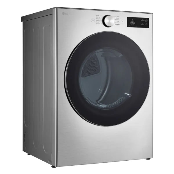 LG 27 in. 7.4 cu ft. Graphite Steel Electric Dryer with AI Sensor Dry D0