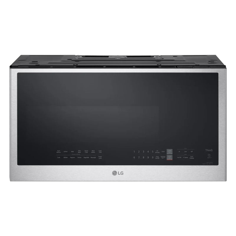LG 30 in. 22 cu. ft. Smudge-Resistant Stainless Steel Two-Door Bottom Freezer Drawer Refrigerator with Smart Inverter Compressor J2