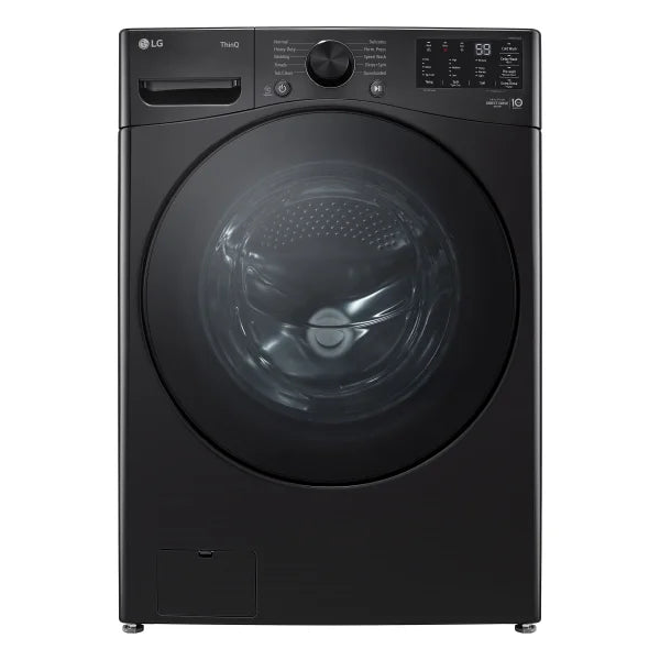 LG 5.2 cu ft. Midnight Black Smart Front Load Washer with AI Direct Drive C9