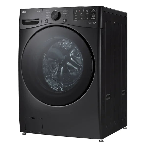 LG 5.2 cu ft. Midnight Black Smart Front Load Washer with AI Direct Drive