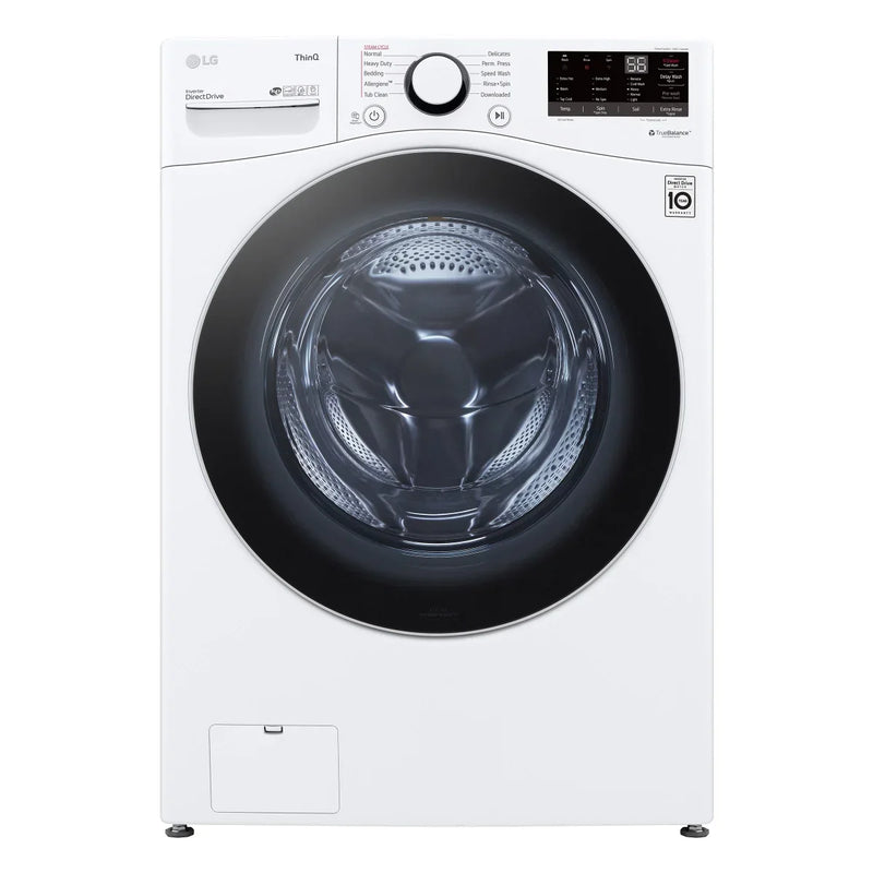 LG Graphite Steel 5.2 cu. ft. AI DD Front Load Steam Washer with ThinQ Technology (Wi-Fi Enabled) X8