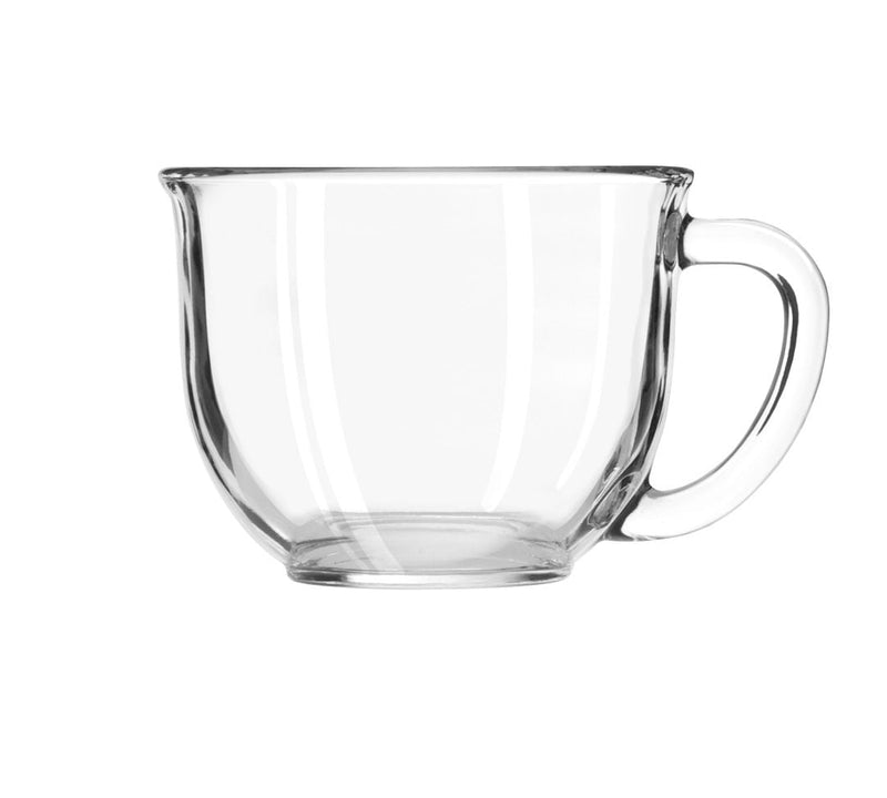 Libbey Clear Glass Oversize Latte Mug, 17-oz H7