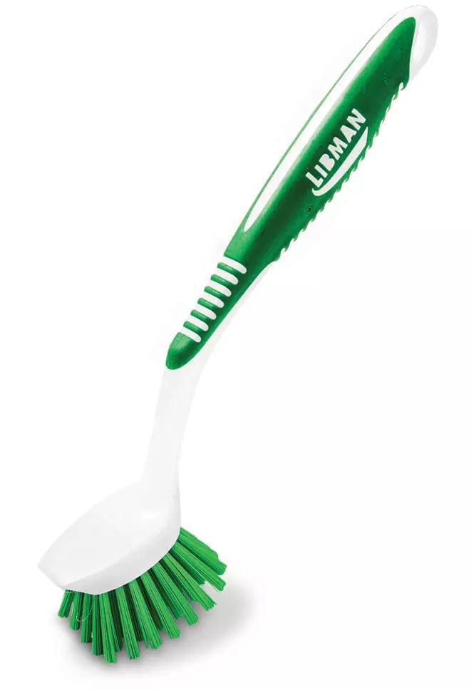 Libman All-Purpose Kitchen Scrub Brush with Non-Slip Grip O1