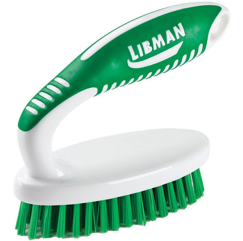 Libman Small Scrub Brush with Strong Polymer Bristles D9