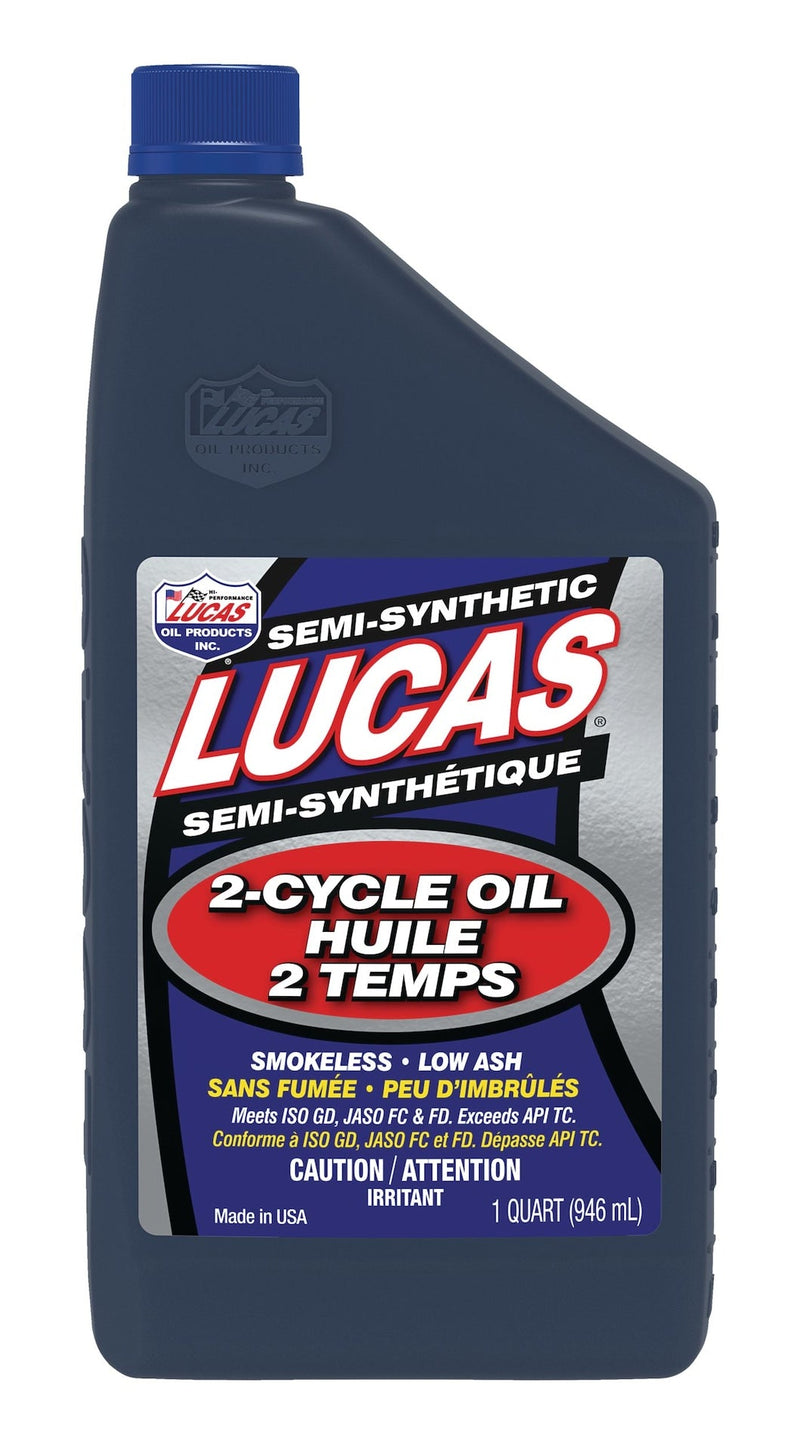 Lucas Oil 2-Stroke Semi-Synthetic Oil, 946-mL A1