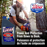 Lucas Oil 2-Stroke Semi-Synthetic Oil, 946-mL