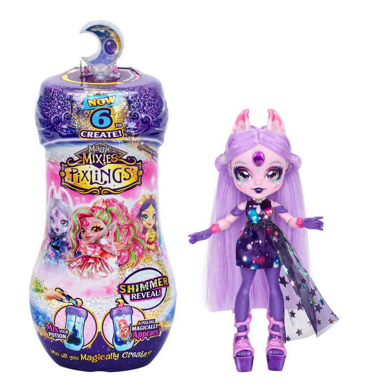 Magic Mixies Tiggz the Lightning Tiger Pixling S2 W2 6.5-in Fashion Doll for Ages 5+ A2