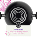 Maharaja 3.4qt Non-Stick Karahi with lid 26cm 10.25in