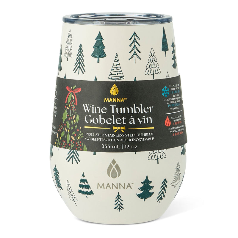 Manna 354-mL Insulated Wine Tumblers, 2-pk, Various Designs X6