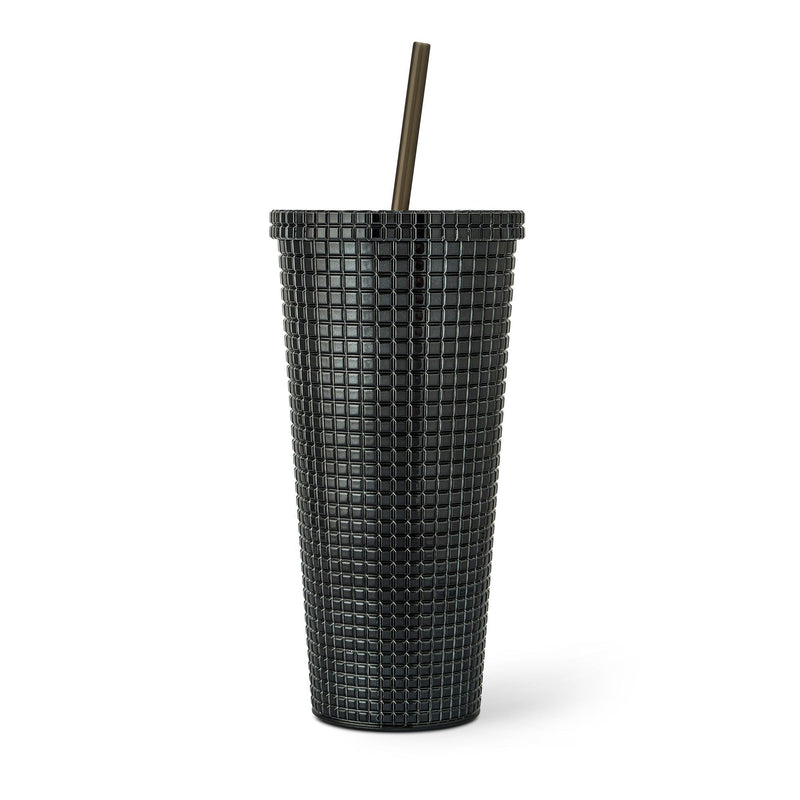 Manna 710-mL BPA-Free Iridescent Studded Textured Tumbler Z2
